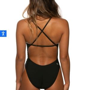 Size 28 black jolyn swim suit
